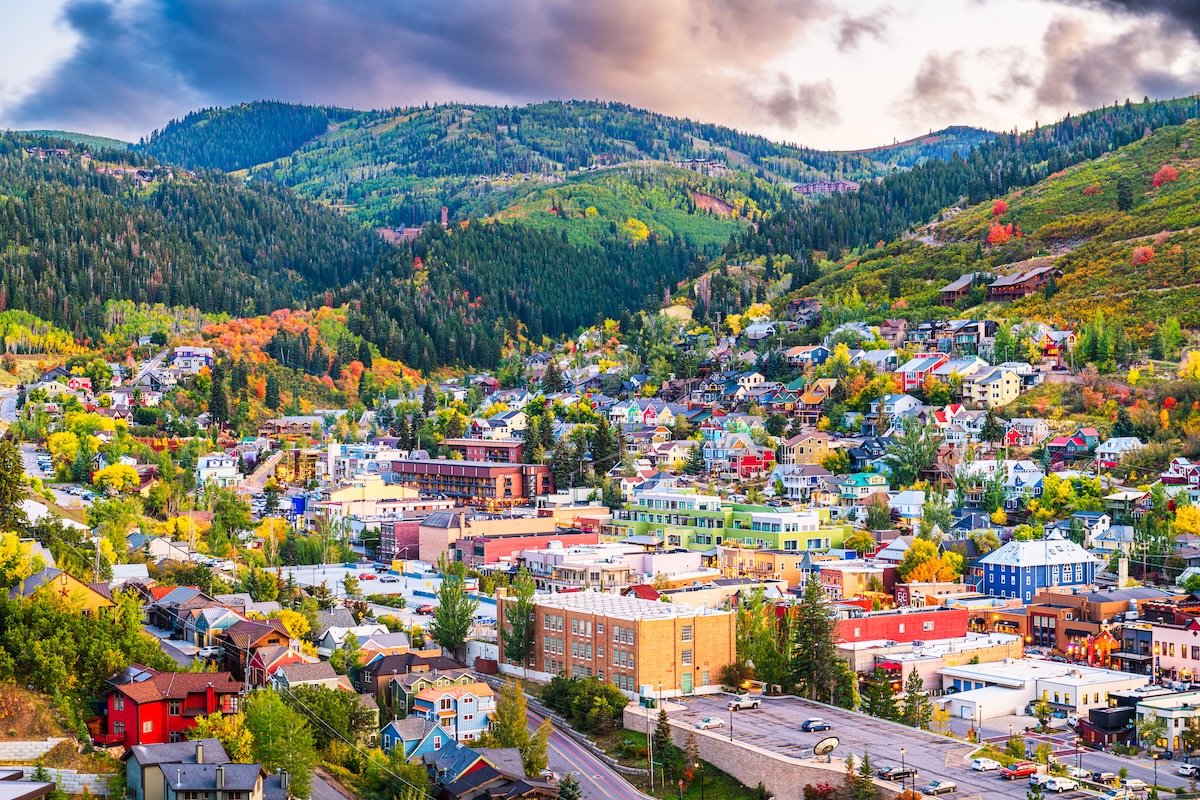 Park City, Utah mountain town
